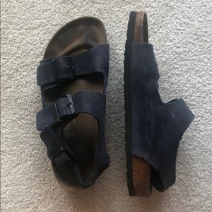 Birkenstock blue sandals 39/size 8